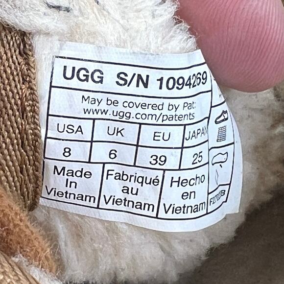 Ugg Australia Women's Neumel Boot Tan Brown US Sz 8 - Picture 6 of 9